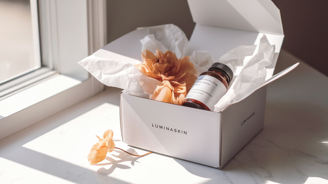 Doručenie balíka LuminaSkin